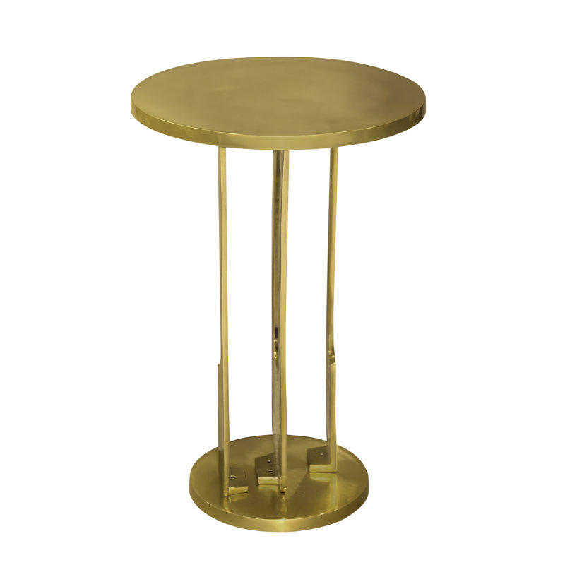 Everly Quinn Pedestal End Table Wayfair
